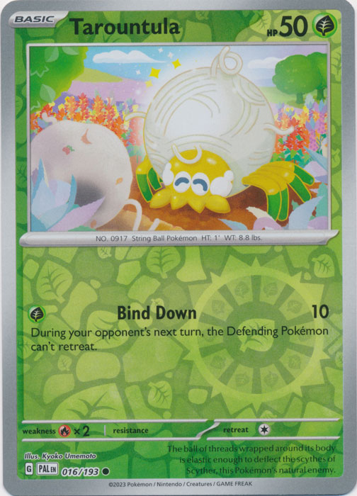 Tarountula - 016/193 - Common - Reverse Holo