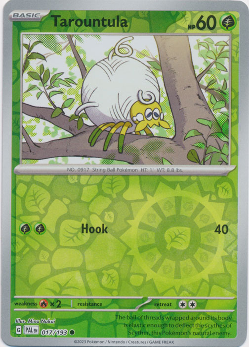 Tarountula - 017/193 - Common - Reverse Holo