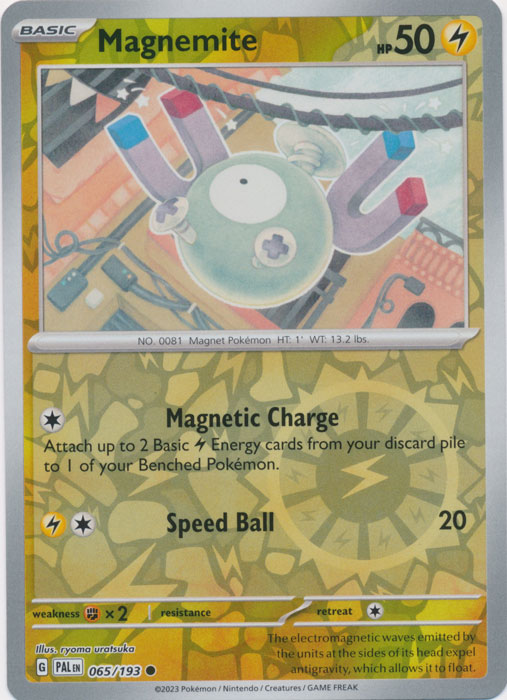 Magnemite - 065/193 - Common - Reverse Holo