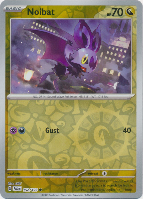 Noibat - 152/193 - Common - Reverse Holo