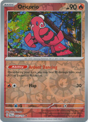 Oricorio - 033/193 - Holo Rare - Reverse Holo