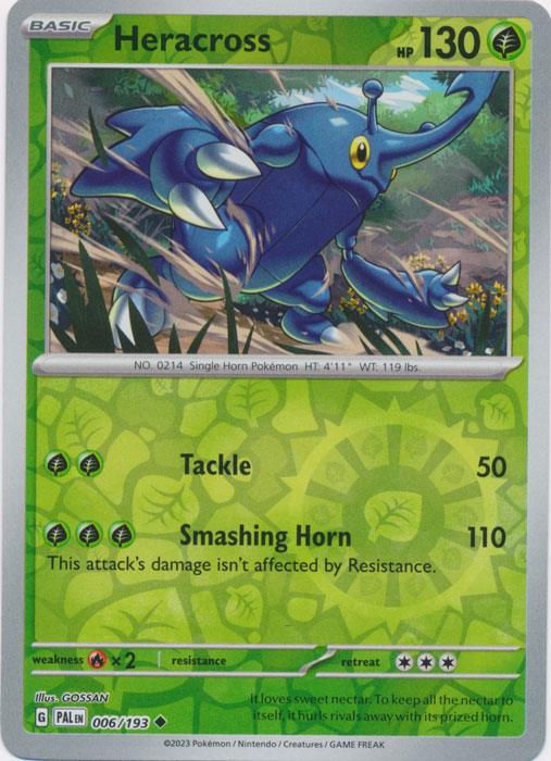 Heracross - 006/193 - Uncommon - Reverse Holo