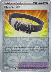 Choice Belt - 176/193 - Uncommon - Reverse Holo