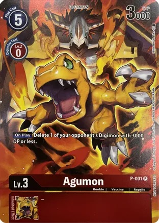 Agumon - P-001 - P - Foil (Tamers Evolution Box 2)