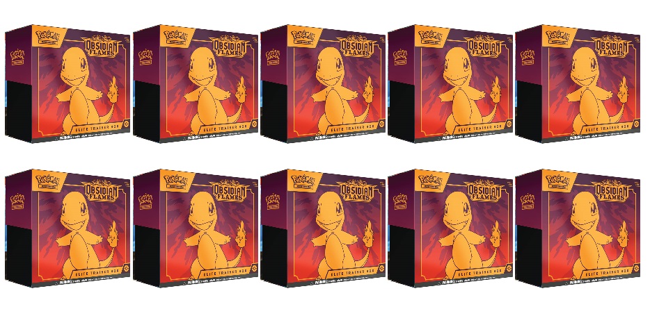 Scarlet & Violet - Obsidian Flames Elite Trainer Box Case