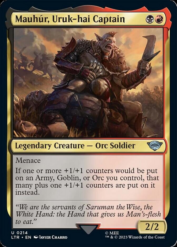 Mauhur, Uruk-hai Captain