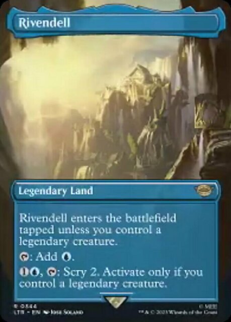Rivendell (LTR)(Borderless)