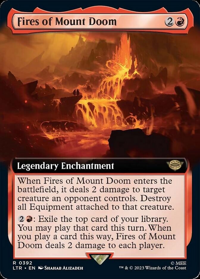 Fires of Mount Doom - Extended Art