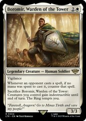 Boromir, Warden of the Tower - Foil