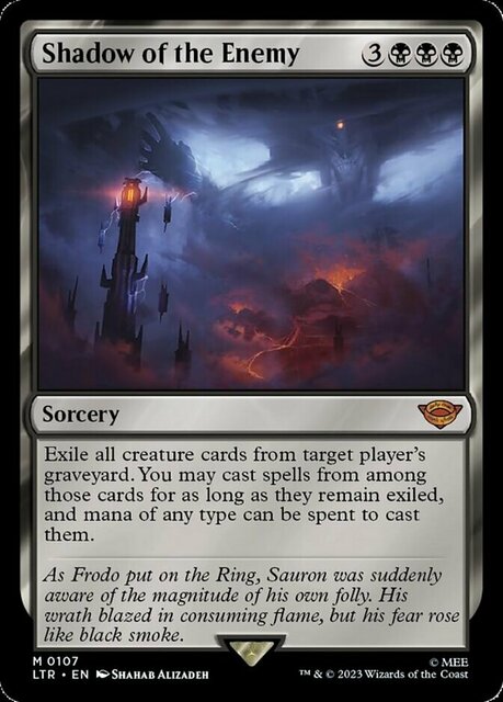 Shadow of the Enemy - Foil