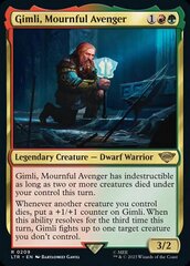 Gimli, Mournful Avenger - Foil