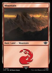 Mountain (0269) - Foil (Lord of the Rings)