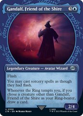 Gandalf, Friend of the Shire (308) (Borderless) (Showcase) - Foil