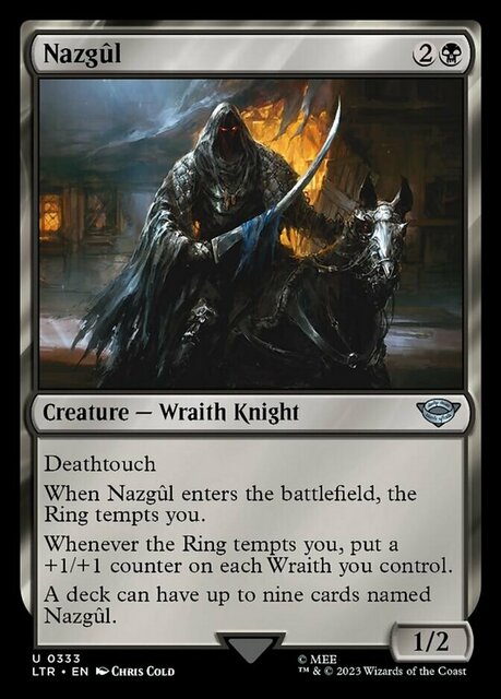 Nazgul (0333) - Foil