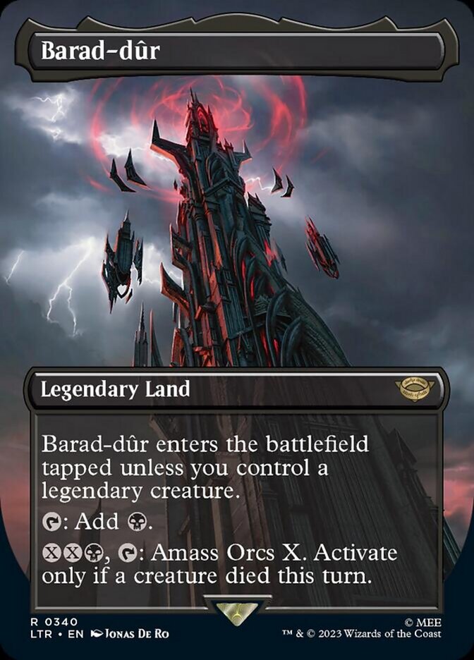 Barad-dur (0340) - Foil - Borderless