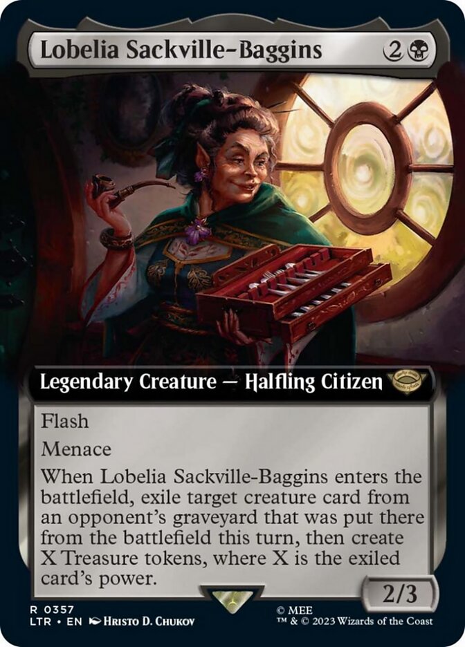 Lobelia Sackville-Baggins - Foil - Extended Art