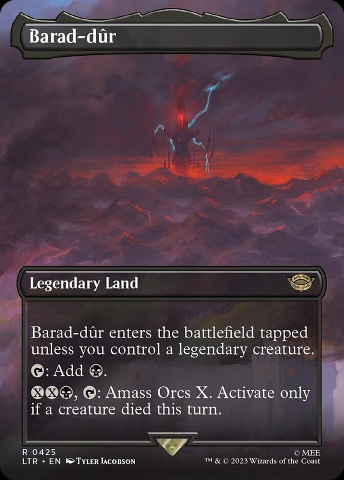 Barad-dur (0425) - Foil - Borderless