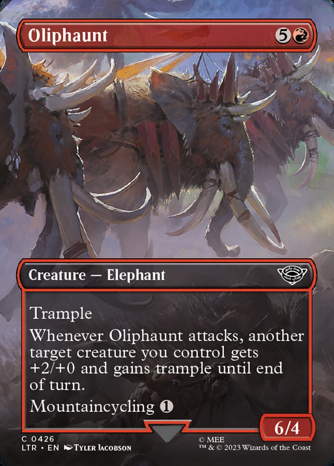 Oliphaunt - Foil - Borderless