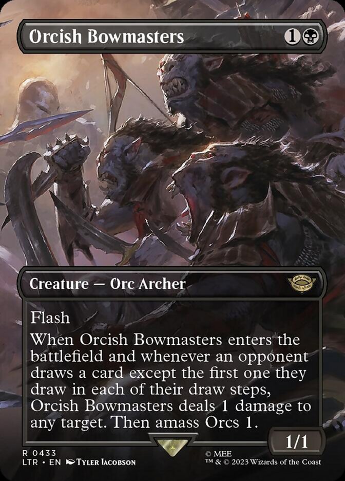 Orcish Bowmasters - Foil - Borderless