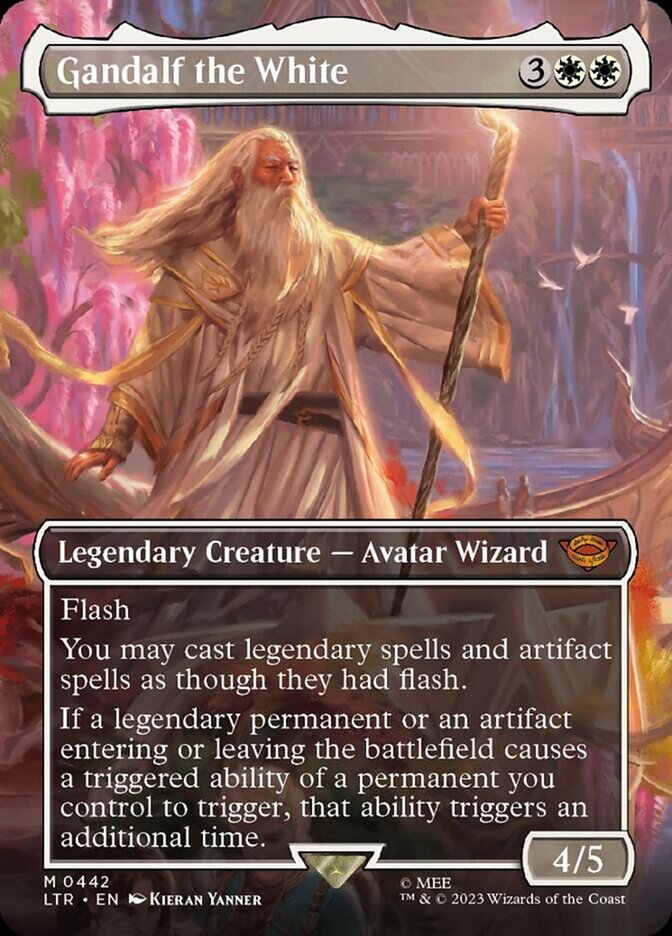 Gandalf the White - Foil - Borderless