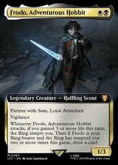 Frodo, Adventurous Hobbit - Extended Art