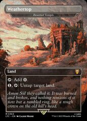 Weathertop - Deserted Temple - Borderless