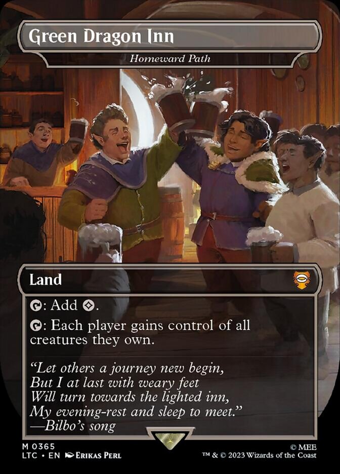 Green Dragon Inn - Homeward Path - Foil - Borderless