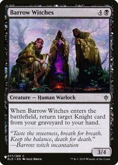 Barrow Witches - The List