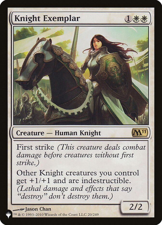 Knight Exemplar (Magic 2011) - The List