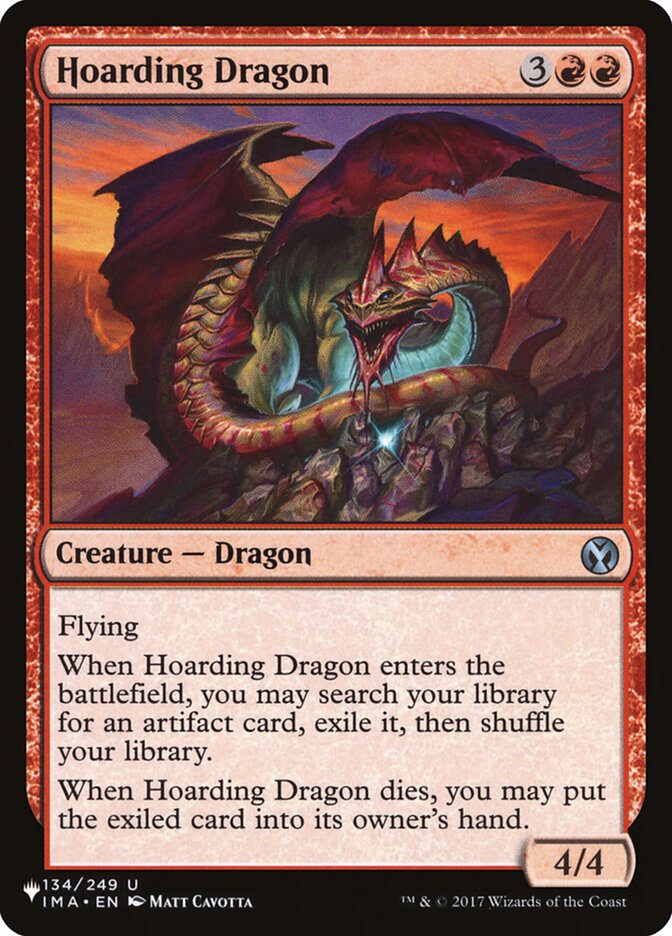 Hoarding Dragon - The List