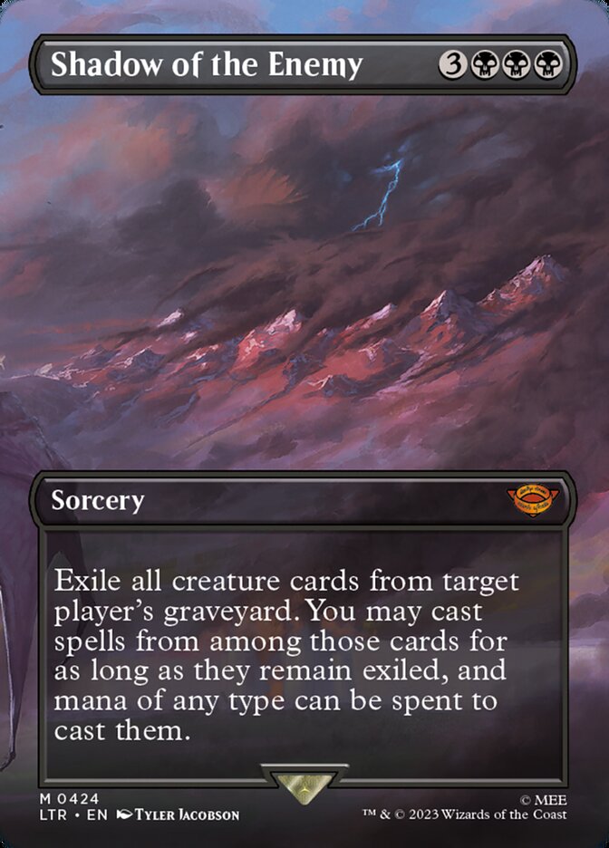 Shadow of the Enemy - Borderless