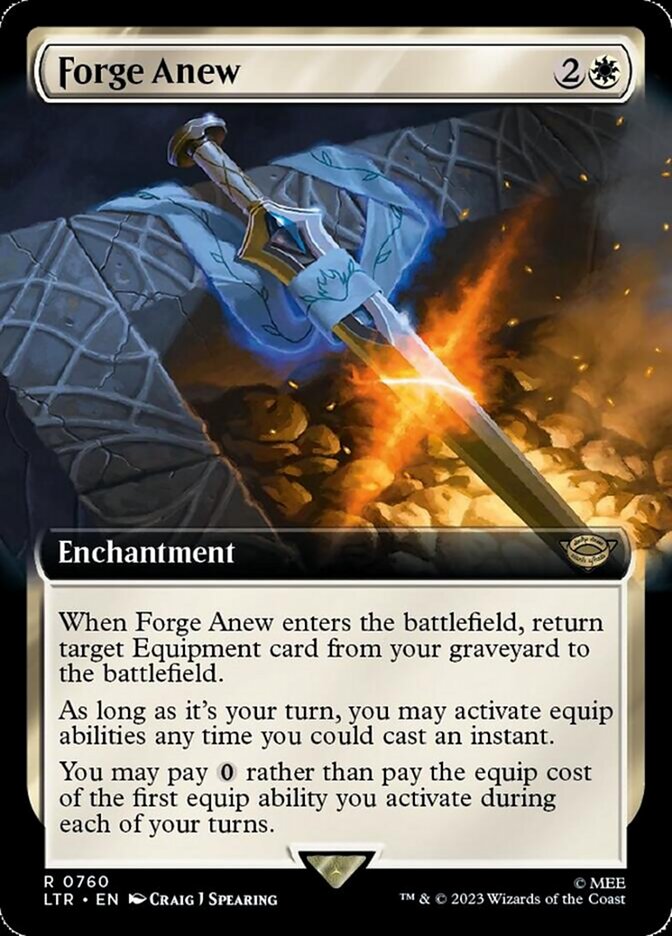 Forge Anew - Surge Foil - Extended Art