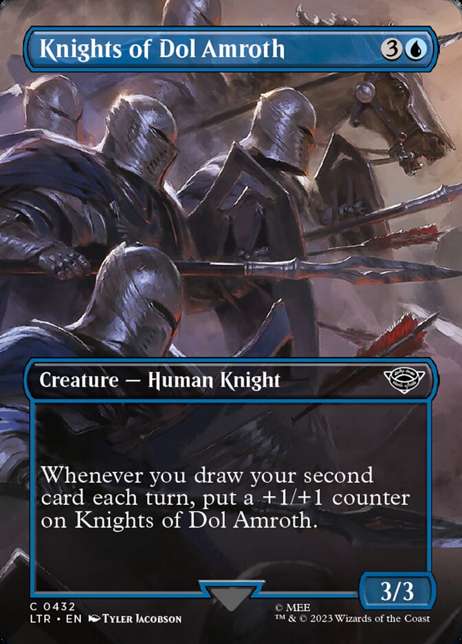 Knights of Dol Amroth ~~ Borderless (432) - Foil