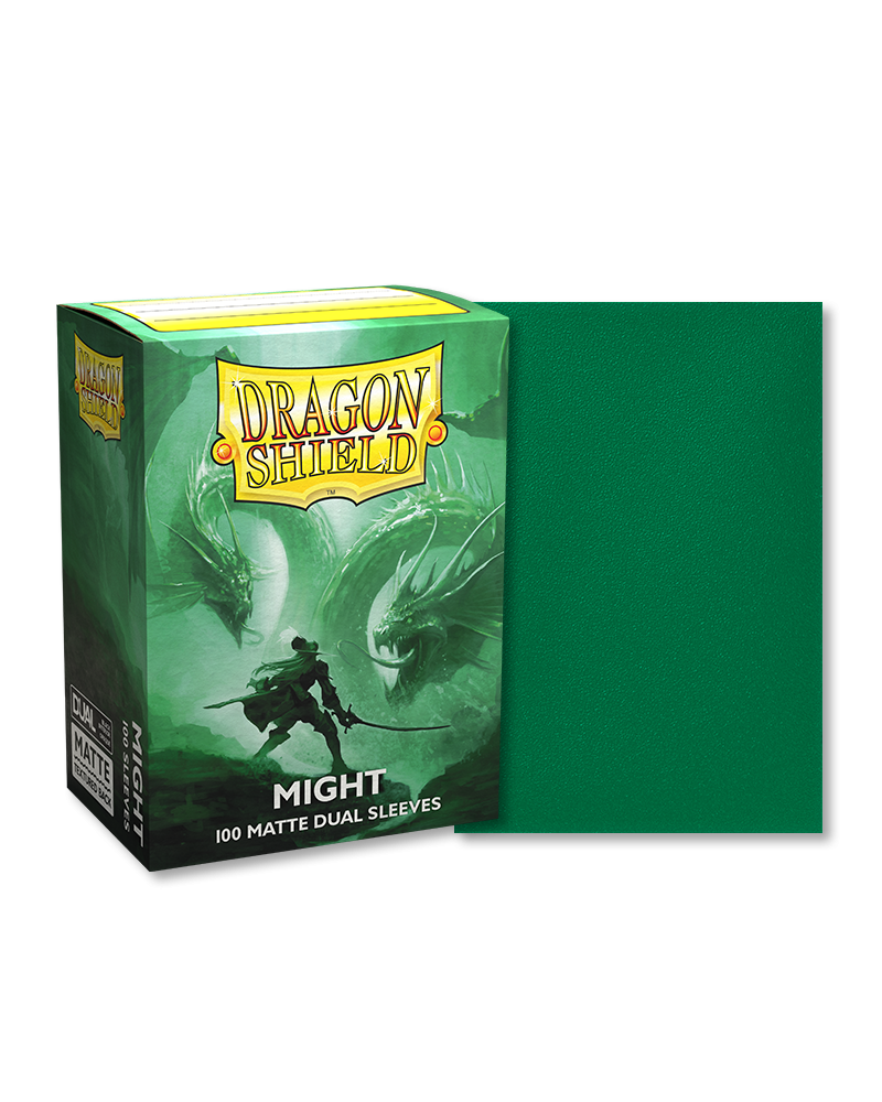 Dragon Shield - Might - Dual Matte Sleeves - Standard Size
