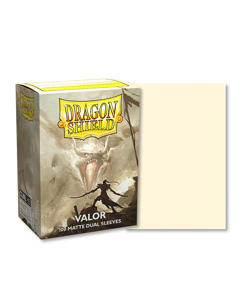 Dragon Shield Sleeves: Valor - Dual Matte