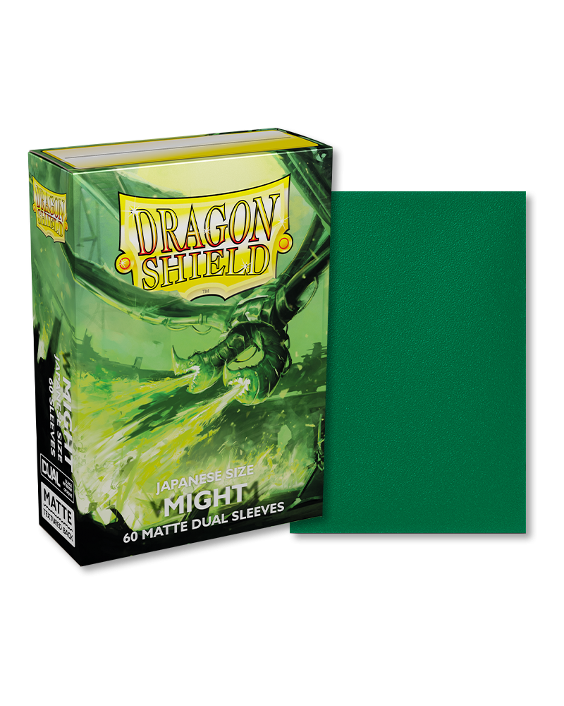 Dragon Shield - Japanese Size Dual Matte Sleeves - Might (60ct)