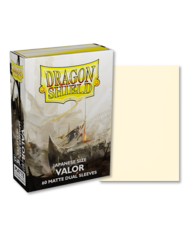 Dragon Shield - Valor - Dual Matte Sleeves - Japanese Size 60 ct