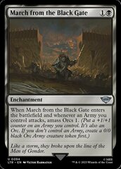 March from the Black Gate - Foil