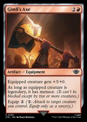 Gimli's Axe - Foil