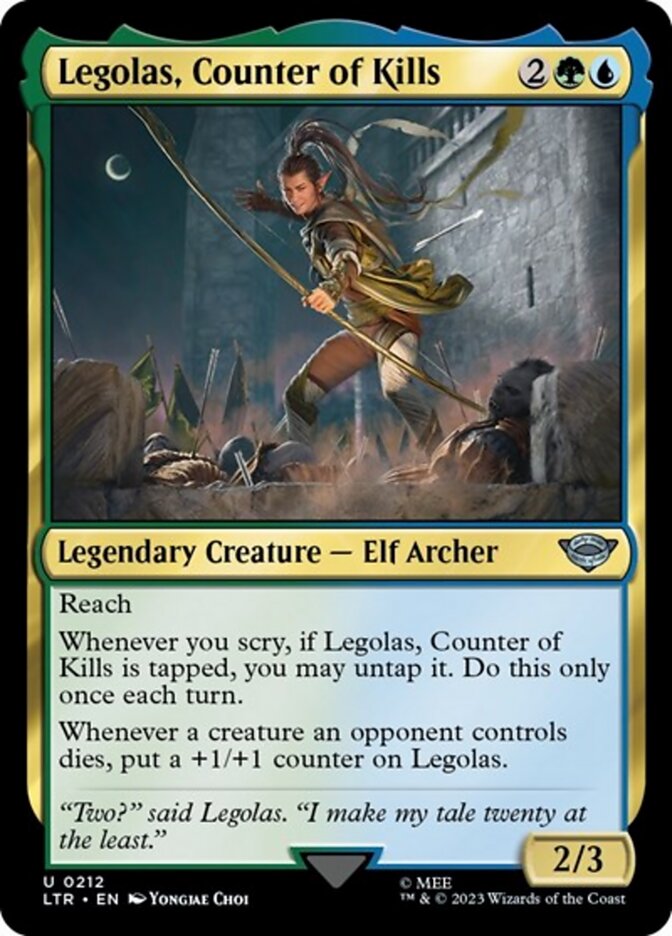 Legolas, Counter of Kills - Foil