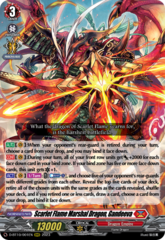 Scarlet Flame Marshal Dragon, Gandeeva - D-BT10/001EN - RRR