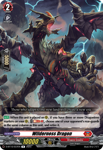 Wilderness Dragon - D-BT10/037EN - R