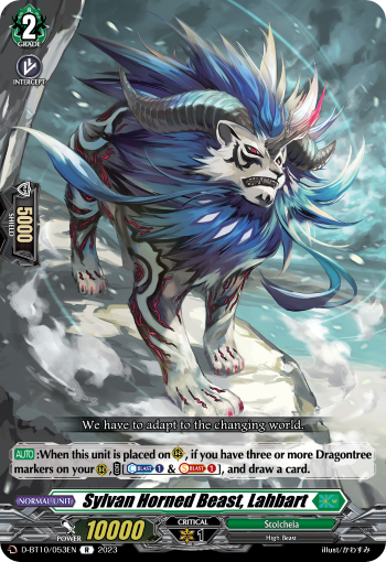 Sylvan Horned Beast, Lahbart - D-BT10/053EN - R