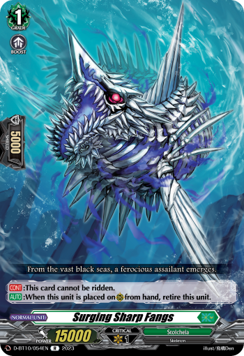 Surging Sharp Fangs - D-BT10/054EN - R