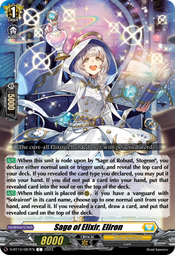 Sage of Elixir, Eliron - D-BT10/087EN - C