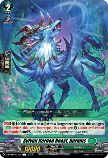 Sylvan Horned Beast, Kornms - D-BT10/092EN - C