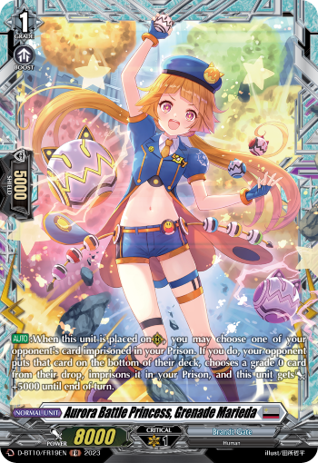 Aurora Battle Princess, Grenade Marieda - D-BT10/FR19EN - FR