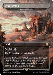 Weathertop - Deserted Temple - Surge Foil - Borderless