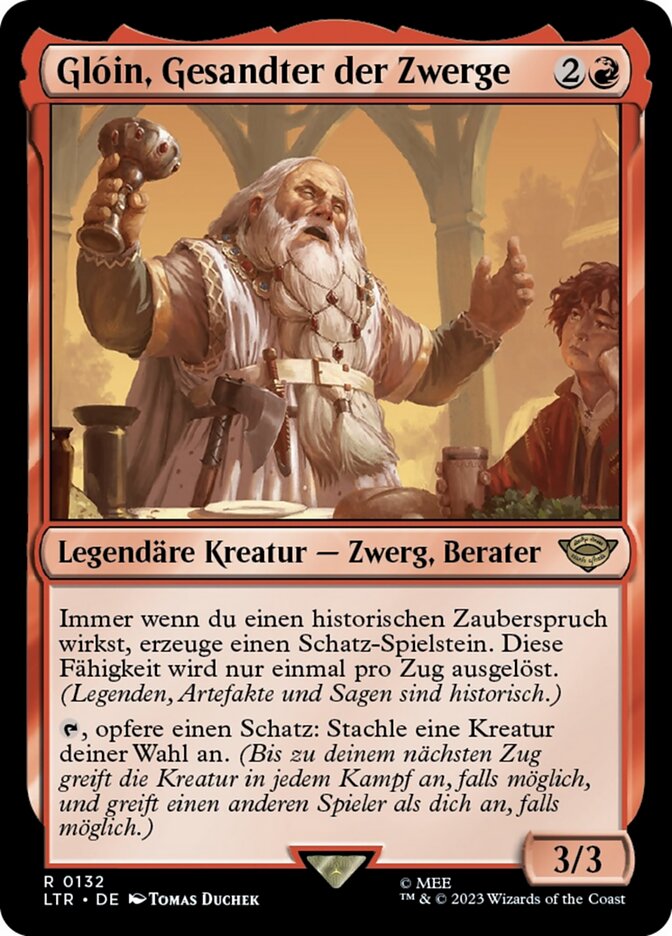 Gloin, Dwarf Emissary