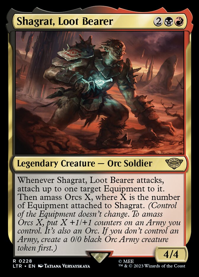 Shagrat, Loot Bearer - Foil